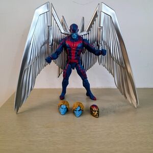 Marvel Legends Archangel action figure, 6 inch scale, Apocalypse BAF wave